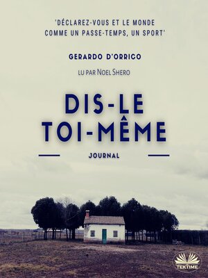 cover image of Dis-le toi-même